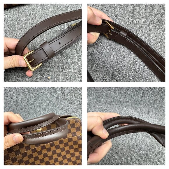 Louis Vuitton Kensington Bowling Brown Damier Ebene Canvas Satchel fbcco1995-101 - Picture 10 of 15